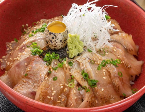 炙りのどぐろの海鮮丼