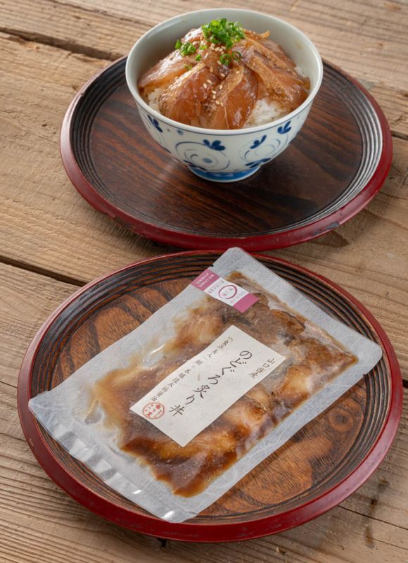 白身のトロ「アカムツ」の漬け【剣先イカ専門店こだわりの味】　のどぐろ炙り丼：日本の匠の技で作られる　本物の調味料で作った、